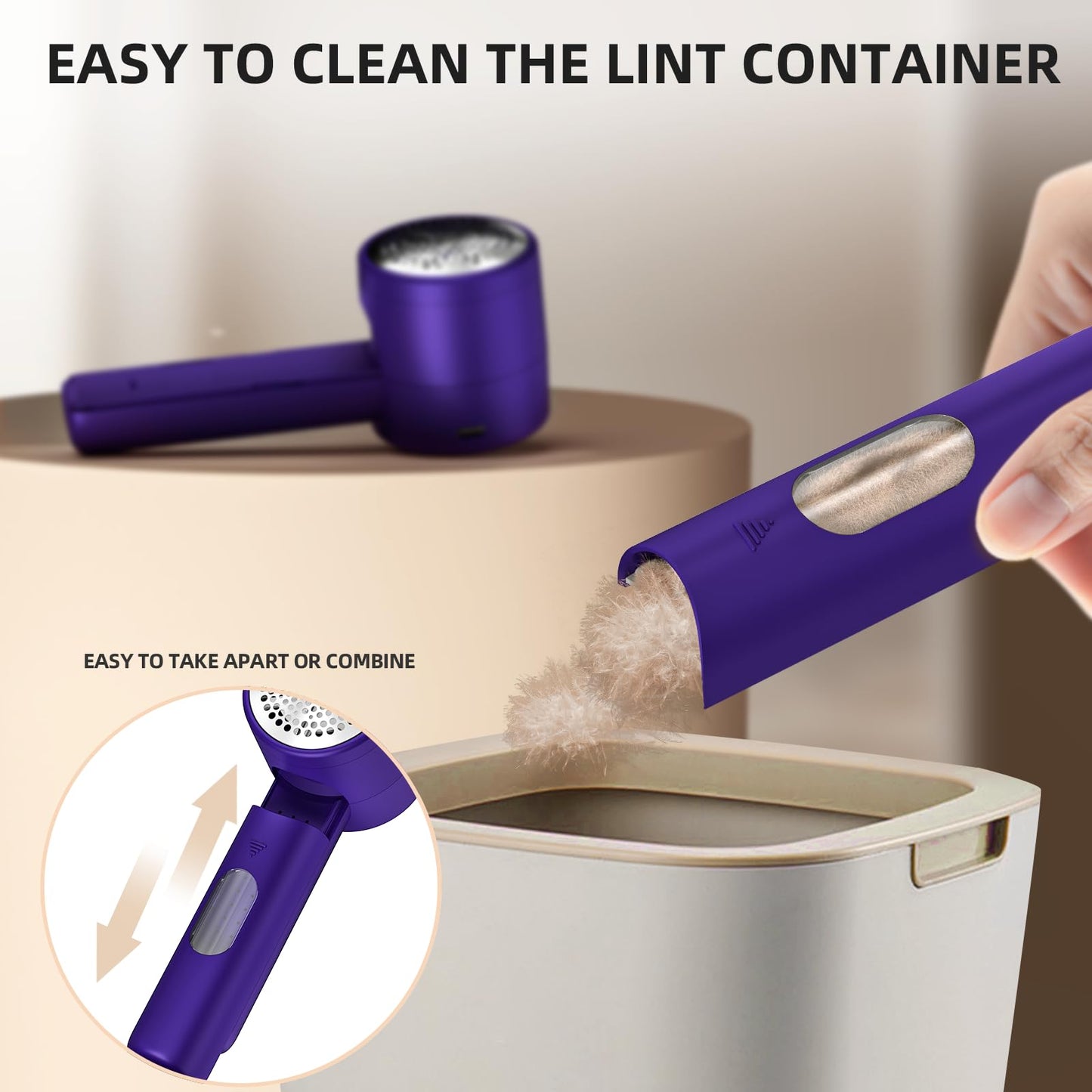 Potable Lint Remover