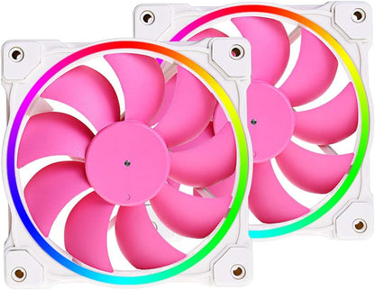 ID-COOLING PINKFLOW 240 CPU Water Cooler LGA1700 Compatible 5V ARGB AIO Cooler 240Mm CPU Liquid Cooler 2X120Mm RGB Fan, Intel 1700/115X/1200, AMD AM5/AM4