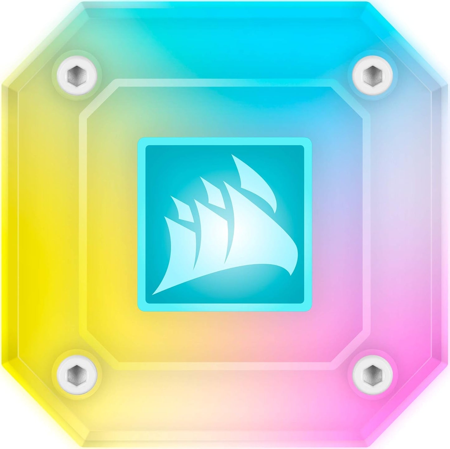 Icue H100I Elite Capellix Liquid CPU Cooler - White
