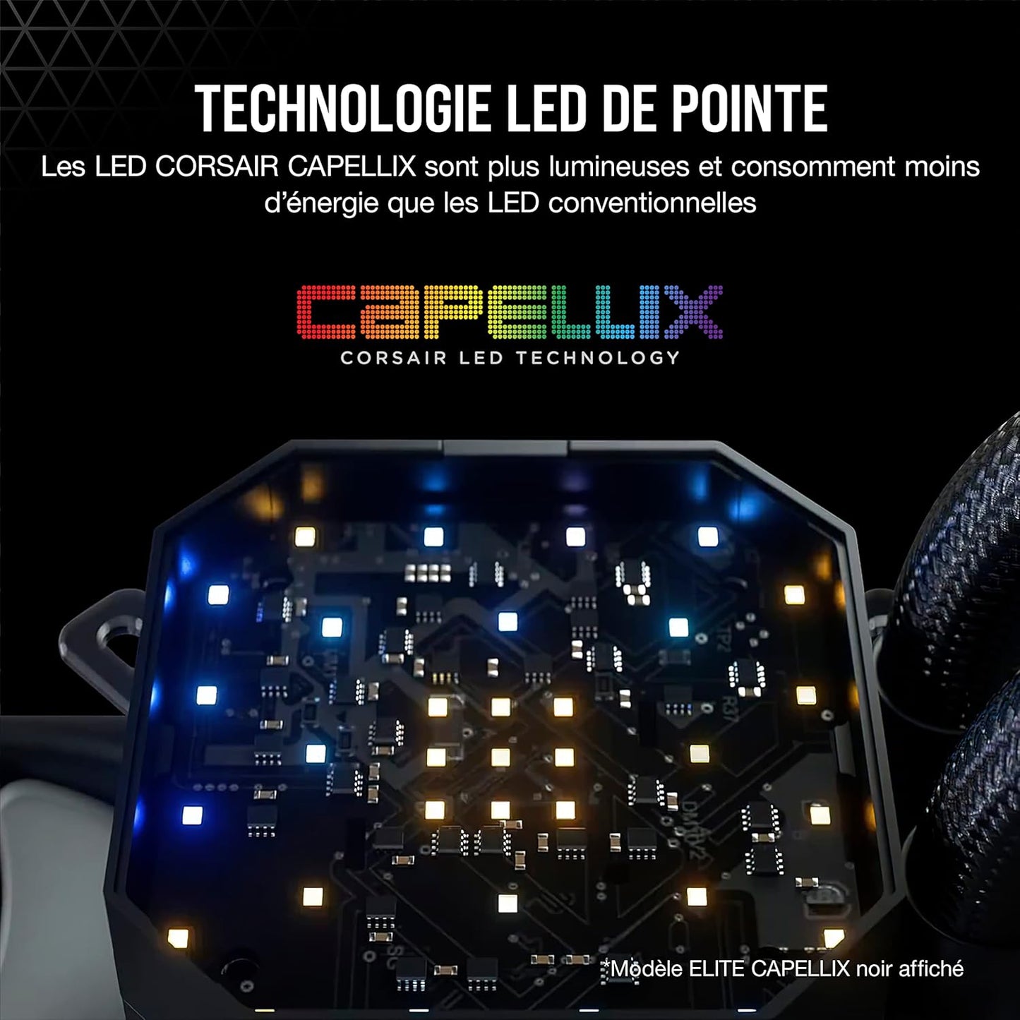 Icue H100I Elite Capellix Liquid CPU Cooler - White